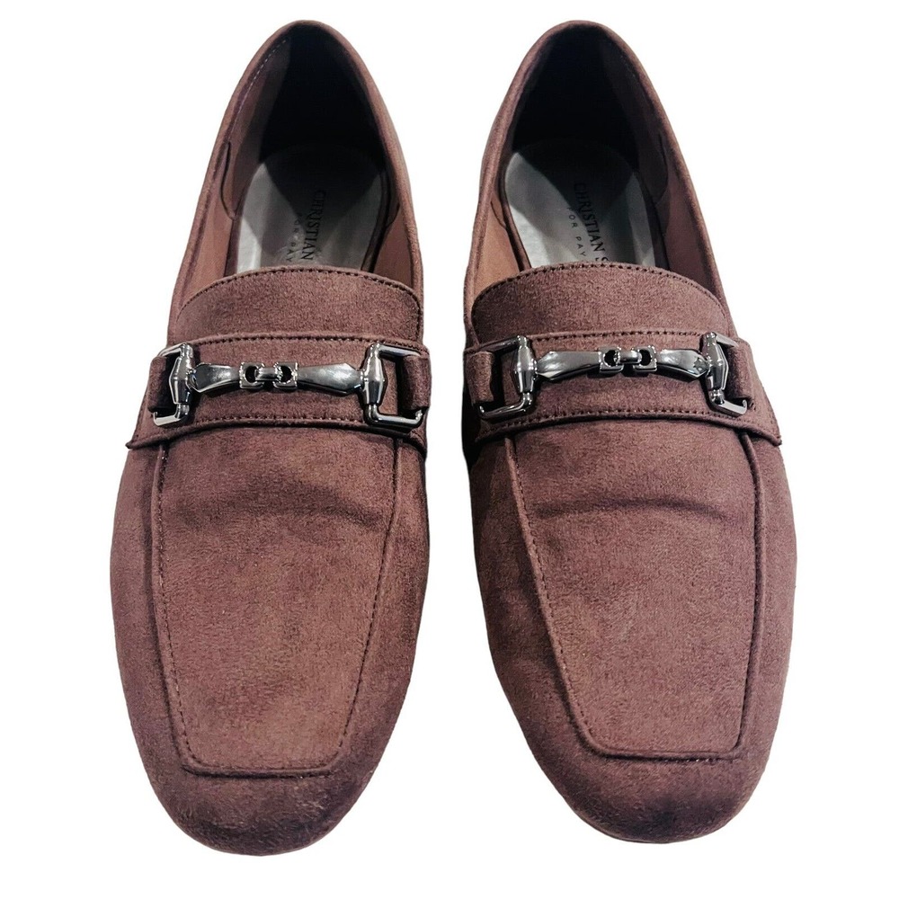 Christian Siriano Brown Loafers Womens Size 8.5